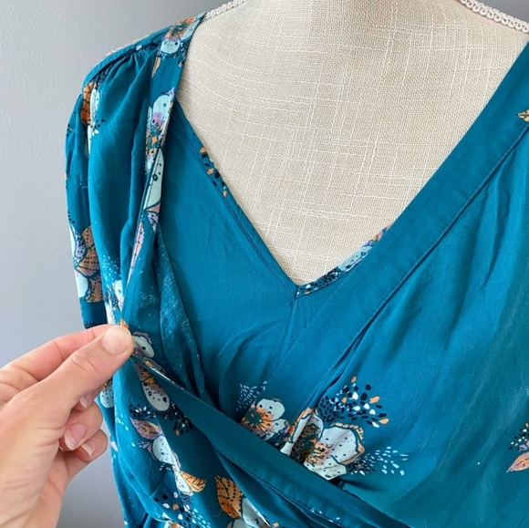 Free People Tuscan Dreams Floral Top - Picture 8 of 10